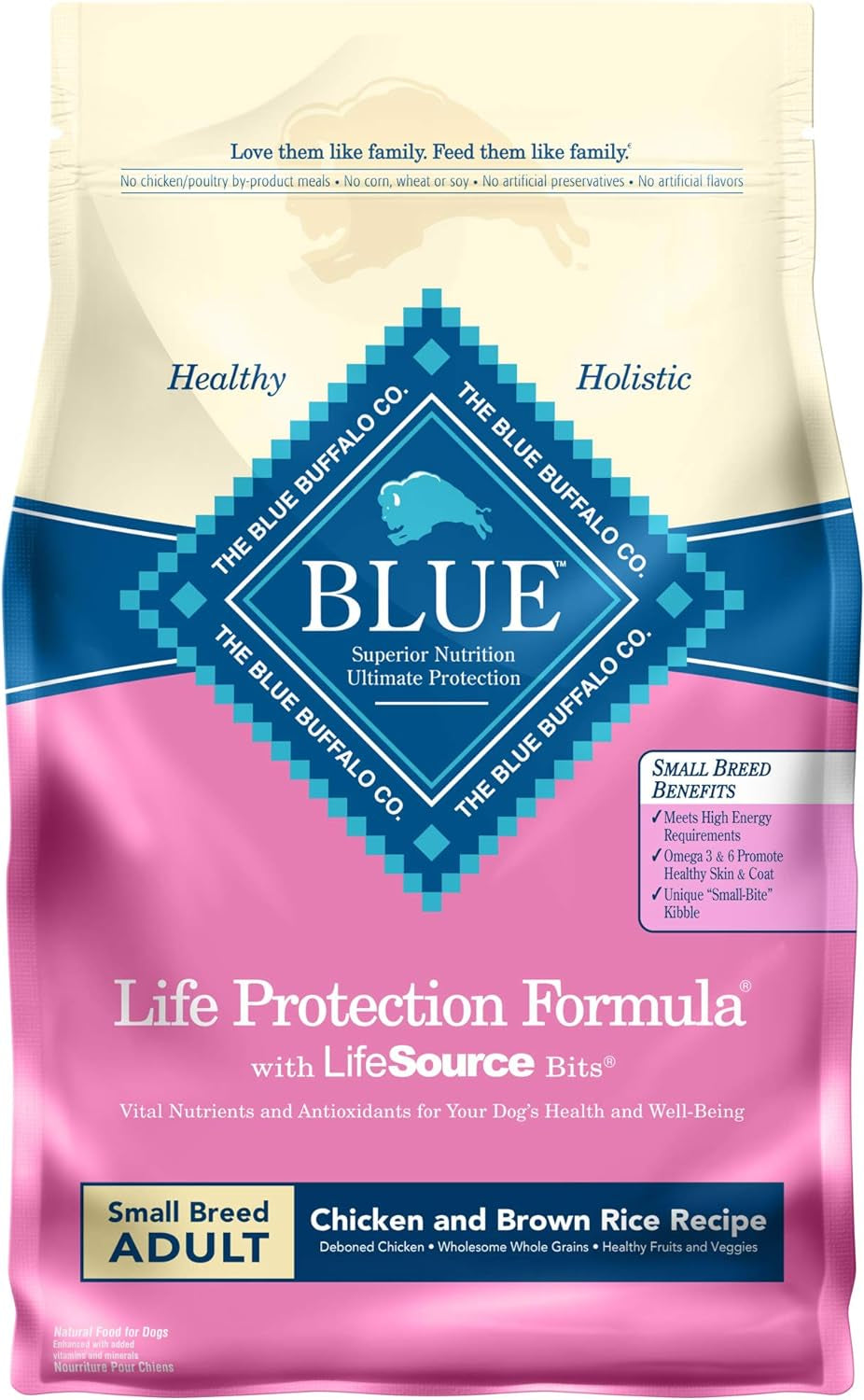 Life Protection Small Breed Chicken and Brown Rice Dog Food